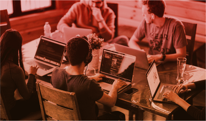 Startups e empresas de tecnologia